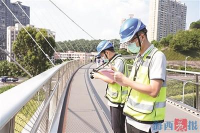 廈門山海健康步道云海線年內(nèi)完成全路線覆蓋結(jié)構(gòu)定期檢測(cè)