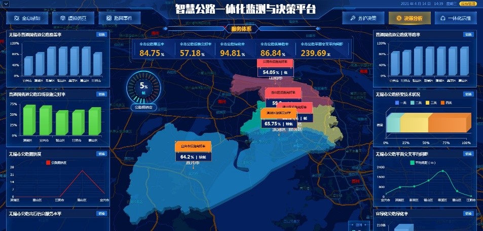 江蘇342省道無錫段打造智慧公路示范