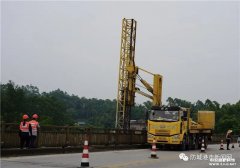 廣西防城港市8月起，陸續(xù)對轄區(qū)內(nèi)50座橋梁技術狀況進行定期檢測