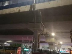 沈陽(yáng)東西高架橋一墩柱蓋梁出現(xiàn)裂縫，正在對(duì)橋梁進(jìn)行全面檢測(cè)